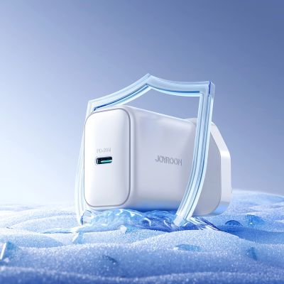 3. Joyroom JR-TCF20 PD 20W Wandladegerät (UK-Stecker) – Weiß