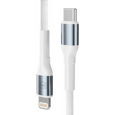 3. 3mk Hyper Cable N-SERIES USB-C / Lightning 3m PD 3.0 9V/3A 27W - weiß