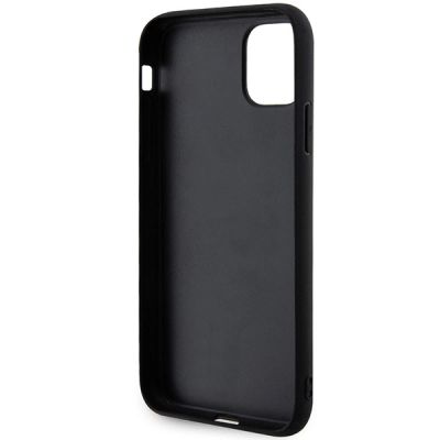 7. Karl Lagerfeld KLHCN613DRKNK iPhone 11 / Xr 6,1" schwarz/schwarz Hartschale Gummi Karl Head 3D