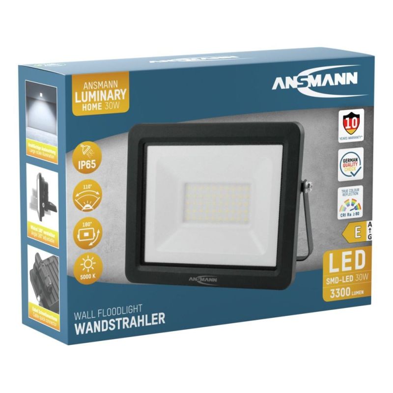 9. Ansmann WFL30W Schwarze LED 30W