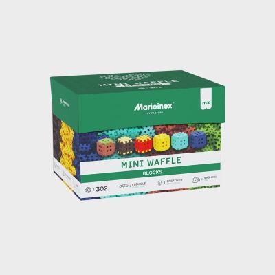 Marioinex Mini-Waffel-Bausteine, 302 Teile