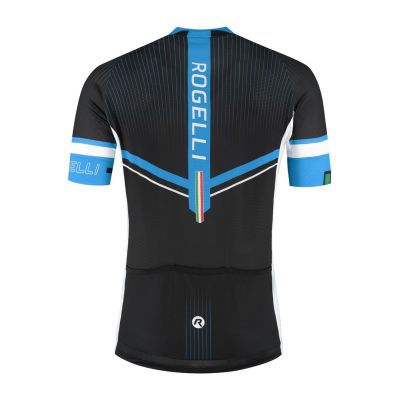 2. Rogelli Gara Mostro II T-Shirt Schwarz und Blau Größe L