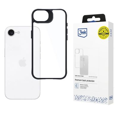 3mk Satin Armor Case+ für Apple iPhone 16e / SE 4 - transparent