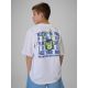 2. Locker geschnittenes Jungen-T-Shirt mit Aufdruck 4F 4FJRSS26TTSHM4276-10S