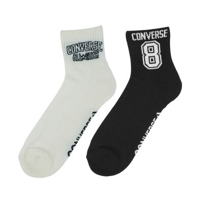 3. Converse 2er-Pack Socken weiß, schwarz E1345A