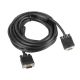 2. Lanberg CA-VGAC-10CC-0050-B Kabel (D-Sub (VGA) M - D-Sub (VGA) M; 5 m; schwarz)
