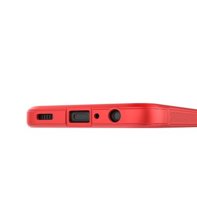 17. Magic Shield Case für Samsung Galaxy A24 4G flexible Panzerhülle rot