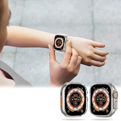 7. Tech-Protect Defense360 Hülle für Apple Watch Ultra 1/2 (49 mm) – Schwarz