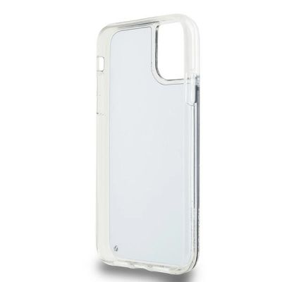 3. DKNY Liquid Glitter Big Logo Hülle für iPhone 11 / Xr - Schwarz