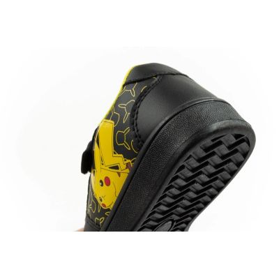 7. Leomil Kinder-Sportschuhe Pokémon-Sneaker, leicht, mit Klettverschluss, schwarz