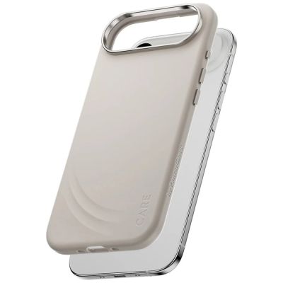 2. CARE by PanzerGlass FLOW MagSafe Hülle für iPhone Air – Beige