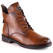 Schnür- und Reißverschlussstiefeletten Potocki W WOL171C braun 