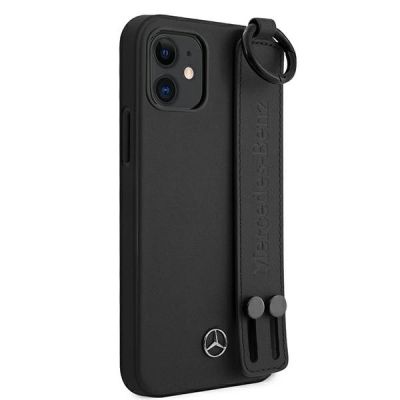 4. Mercedes Strap Line Case für iPhone 12 mini - Schwarz