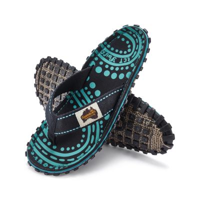 4. Gumbies Unisex-Flip-Flops ISLANDER FLIP-FLOP DOTTY