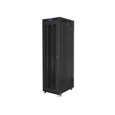 3. LANBERG Standregal 19" 47U 800x1000 mm perforierte Türen schwarz FF01-8047-23BL