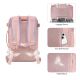 7. Tech-Protect Defender S50 Rucksack für Ryanair & Wizzar, 20 l Laptop, Pink