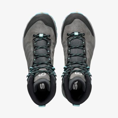 5. Rush Trk GTX Damen-Mittelgrau-Aqua-38 SCARPA Schuhe