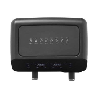 11. ZELMER ZAF900 Heißluftfritteuse 5,5 l Dual mit Doppelkorb