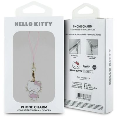 3. Hello Kitty Charm Kitty Süßer Anhänger - Rosa