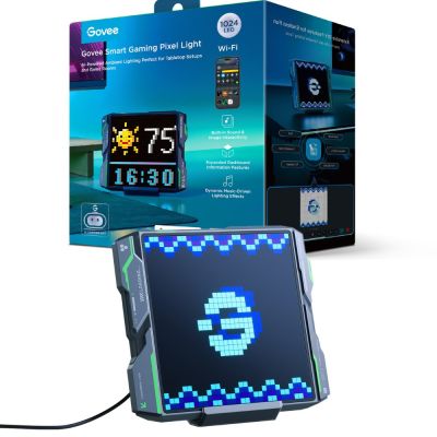 Govee H8630 Gaming Pixel Light | LED-Panel | 185 x 150 x 35 mm, 1024 LEDs, 2,4-GHz-WLAN + Bluetooth