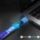 5. Wozinsky WPS-UY42S USB-C USB4-Kabel 40 Gbit/s 240 W 2 m 4K - Schwarz