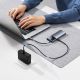 11. USB HUB 6in1 Baseus Metal Gleam Series II USB-A/USB-C/USB-C PD/HDMI/RJ45 - schwarz
