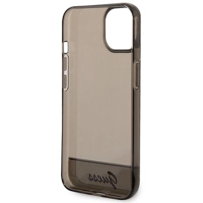 7. Guess GUHCP14SHGCOK iPhone 14 6.1 "schwarz / schwarz Hardcase Durchscheinend