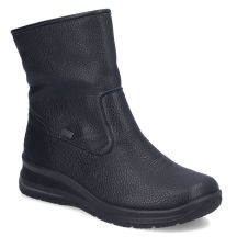 Rieker L7760-00 wasserdichte schwarze Damen-Ankle-Boots