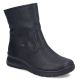 Rieker L7760-00 wasserdichte schwarze Damen-Ankle-Boots
