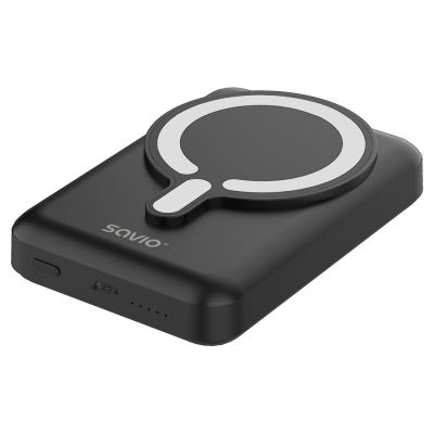 2. SAVIO POWERBANK 10000 MAH MAGNETISCH SCHWARZ BA-12