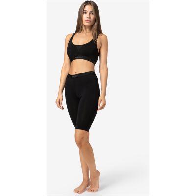Damen-Thermoleggings Super.natural Tundra175 Short Tight – Jet Black, Größe: L