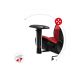 19. Huzaro Force 6.2 Gaming-Stuhl aus rotem Netzgewebe