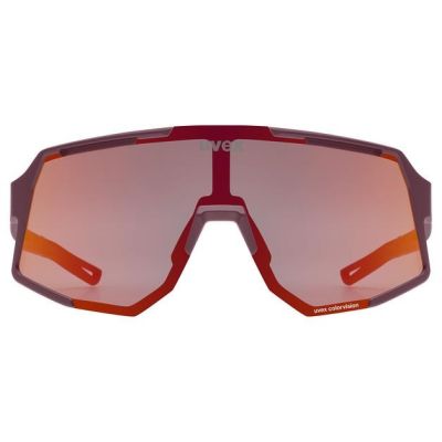 3. Uvex sequenze CV Multisportbrille Unisex Halbrand Rot