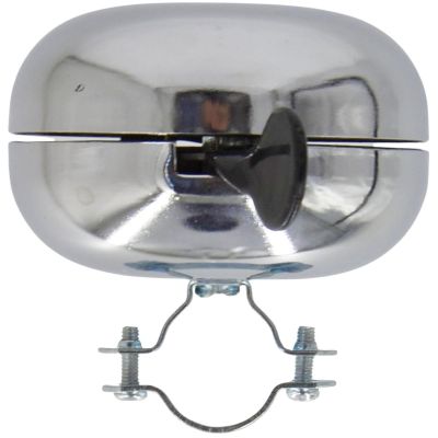 3. RETRO FAHRRADKLINGEL 80x50MM SILBER XQMAX