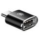 2. Baseus Mini USB-A auf USB-C OTG Adapter - Schwarz
