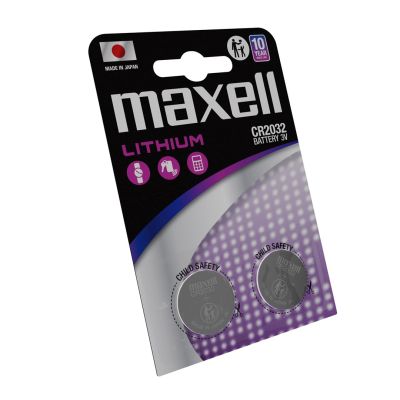 3. MAXELL CR2032 Spezialbatterie 2 Stück.