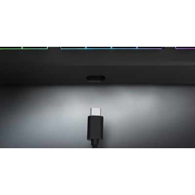15. HATOR Rockfall 3 TKL Kabellose Tastatur Universal USB + RF + Bluetooth QWERTZ Englisch Weiß
