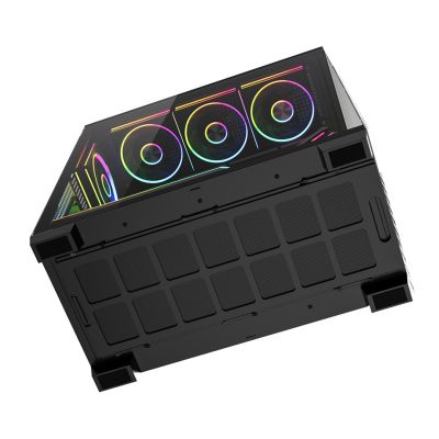 5. MODECOM VOLCANO STELLAR PLUS ARGB MIDI 8F SCHWARZES GEHÄUSE