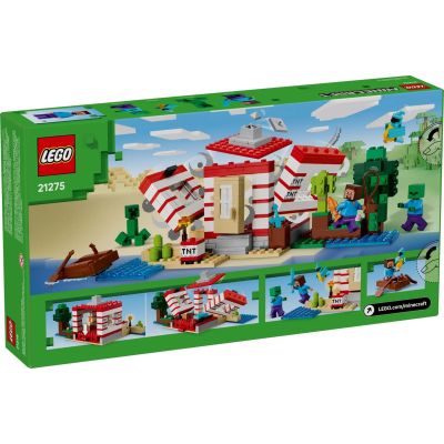 13. LEGO Minecraft 21275 TNT Dschungelhaus