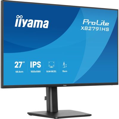 26. iiyama ProLite XB2791HS-B1 Computermonitor 68,6 cm (27") 1920 x 1080 px Full HD LED Schwarz