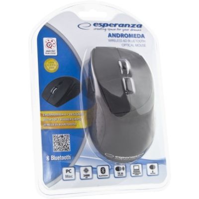 5. Esperanza Andromeda EM123K Maus (optisch; 2400 DPI; schwarz)