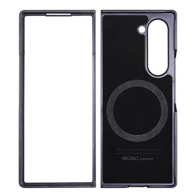 7. Audi Kunstleder MagSafe Case für Samsung Galaxy Z Fold 6 - Schwarz