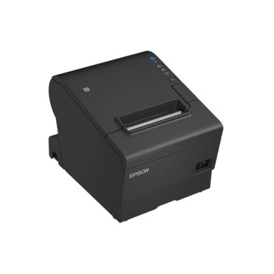 12. Epson TM-T88VII (112): USB, Ethernet, seriell, Netzteil, Schwarz
