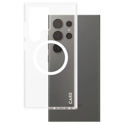 2. CARE by PanzerGlass Flagship QI Case für Samsung Galaxy S24 Ultra - Transparent