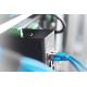 2. Industrieller Switch mit 7 Ports, Gigabit PoE+, 1x PD, IEEE802.3af/at, DIN-Schienenmontage und erweitertem Temperaturbereich.