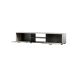 2. TV-Schrank SOHO 180x43x37 cm, Kaschmir + Schwarz