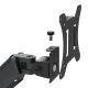 24. MACLEAN 3-Monitor-Halterung, Gasfeder, 17"-27", 2-8 kg, Schwarz MC-137