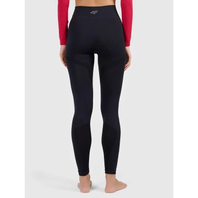 2. Nahtlose thermoaktive Skiunterwäsche mit schnelltrocknendem Finish – Damen-Leggings 4F 4FWAW26USEAF325-20S
