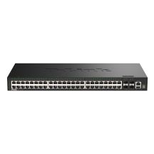 D-Link DGS-1530-52/E Managed Network Switch L2 Gigabit Ethernet (10/100/1000) Schwarz