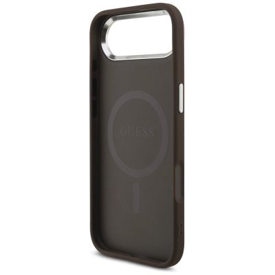 7. Guess 4G Classic Logo MagSafe Hülle für iPhone Air - Braun